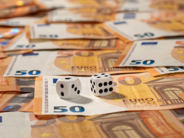 Baccarat dealer setup